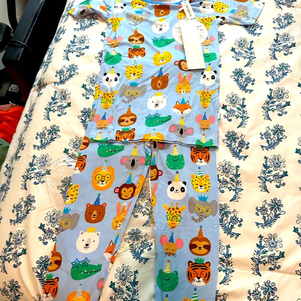 Brand new Little Sleepies birthday 2 piece